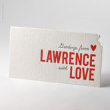 Lawrence Love Diecut Postcard (#187) - Lawrence Love