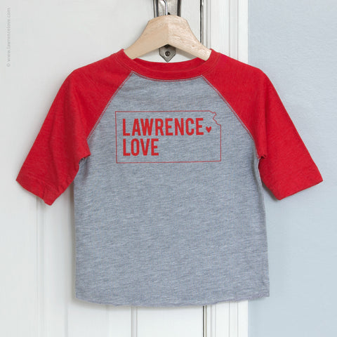 Lawrence Love Toddler Raglan Shirt (#425) - Lawrence Love